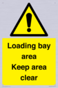 loading-bay-area-keep-area-clear-sign~